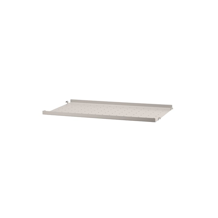 Étagère en métal String, beige, 50x30 cm , bord bas String