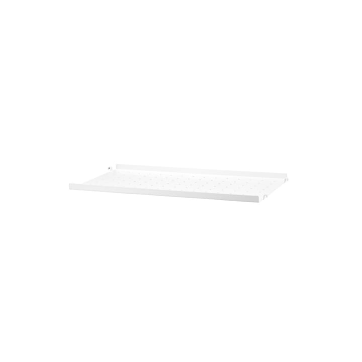 Étagère en métal String, blanc, 58x30 cm, bord bas String