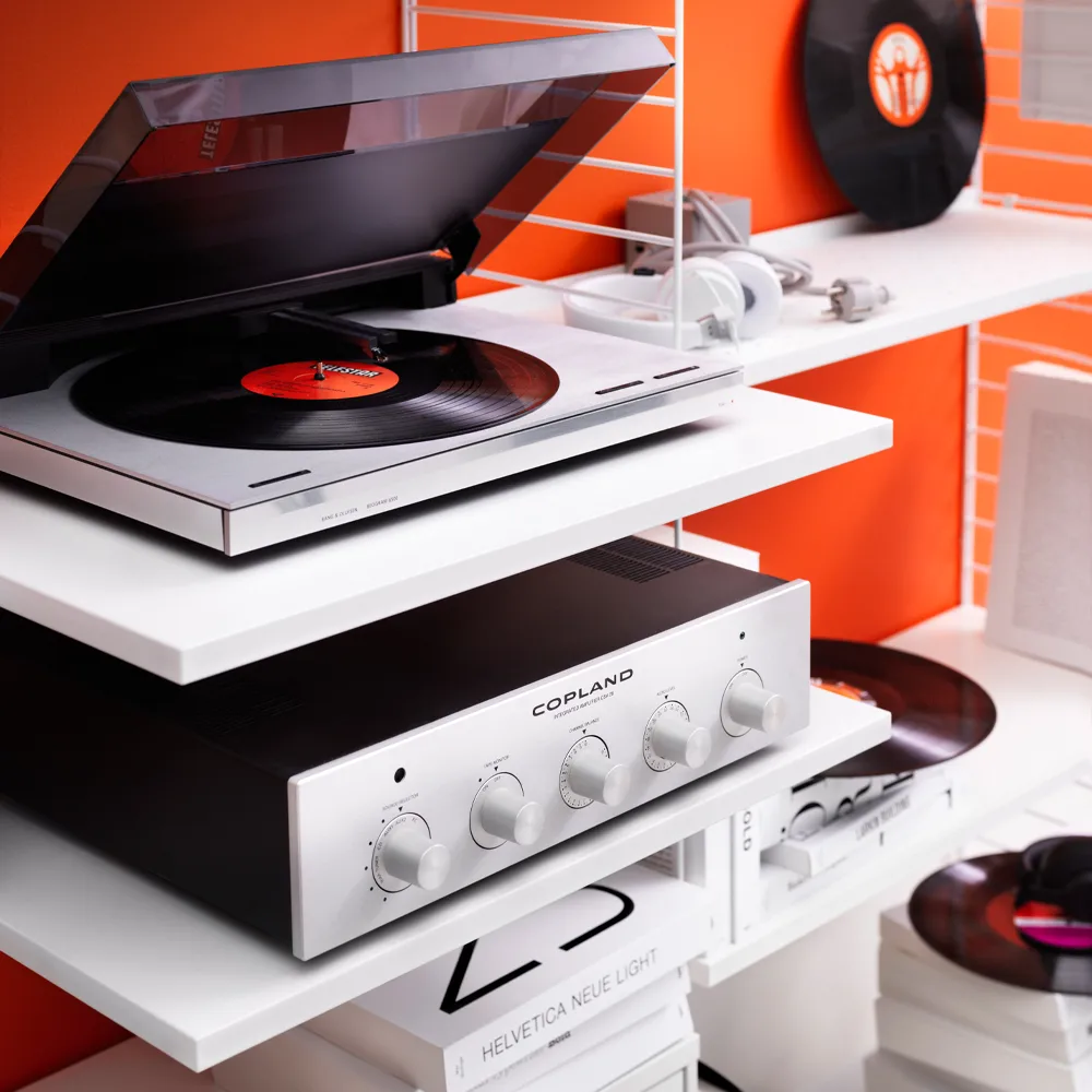 Étagère multimédia String, blanc, 58x47 cm String