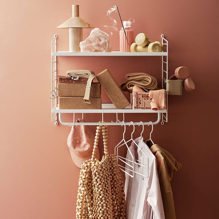 Étagère murale de couloir String, blanc String