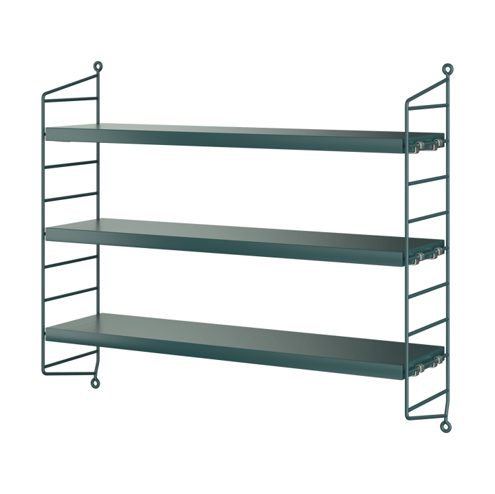 Etagère murale String Pocket - Tegnér vert - String