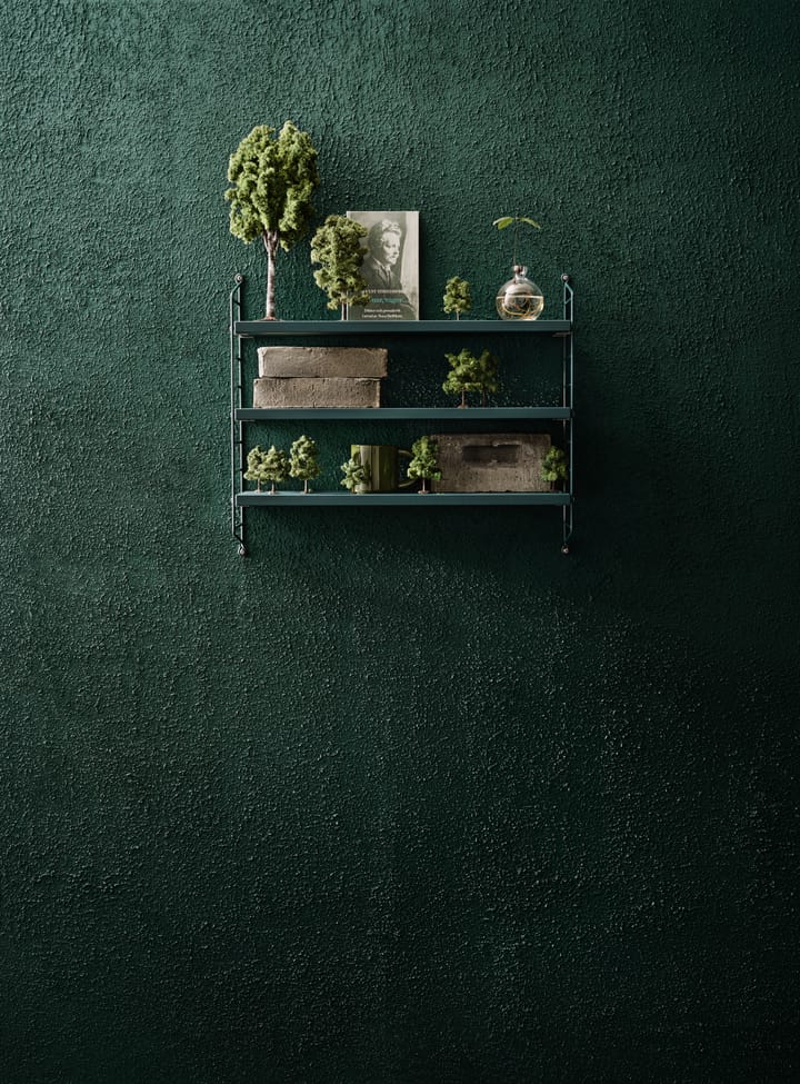 Etagère murale String Pocket, Tegnér vert String