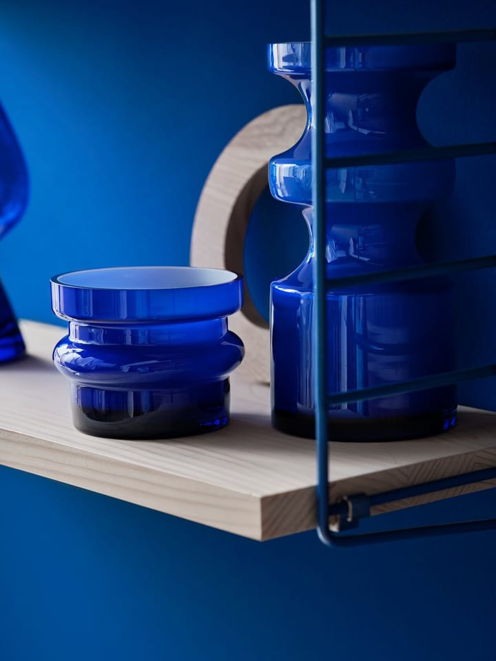 Étagère String 1949-2024 Limited Edition 60x60x20 cm, Blue/white oiled pine String