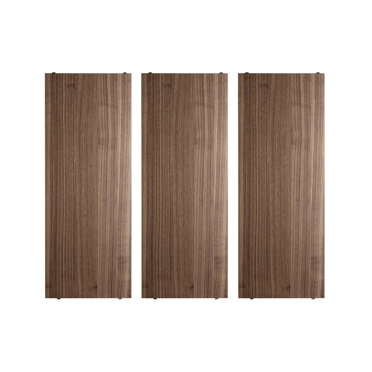 Étagère String, noyer, 78x30 cm, lot de 3 String