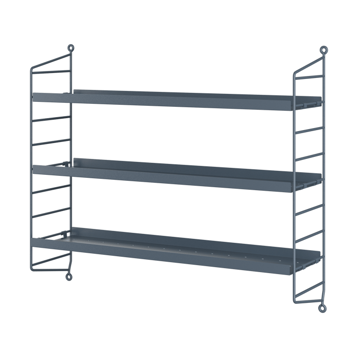 Étagère String Pocket métal - Sergel gris - String