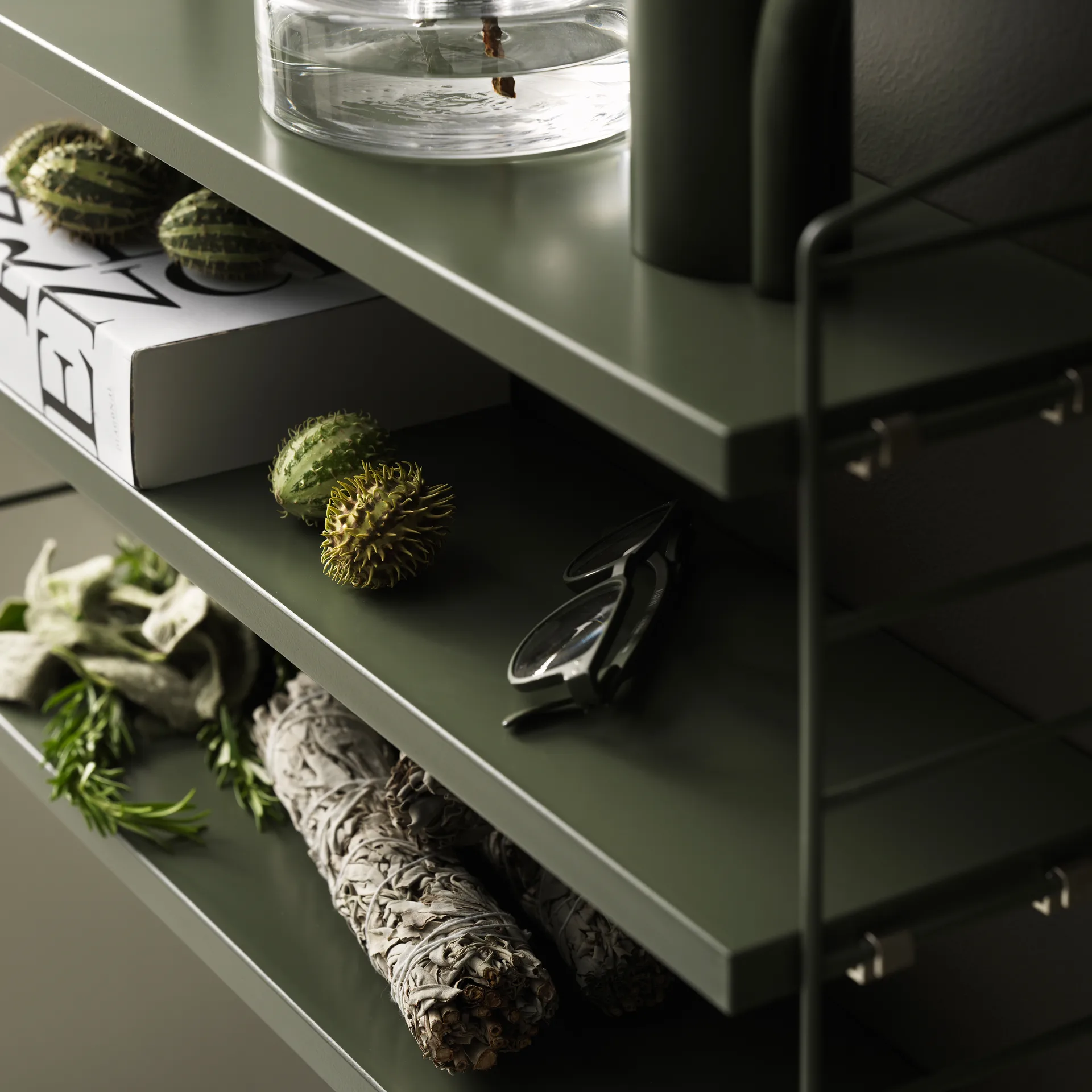 Étagère String Pocket sage, Sage (vert) String