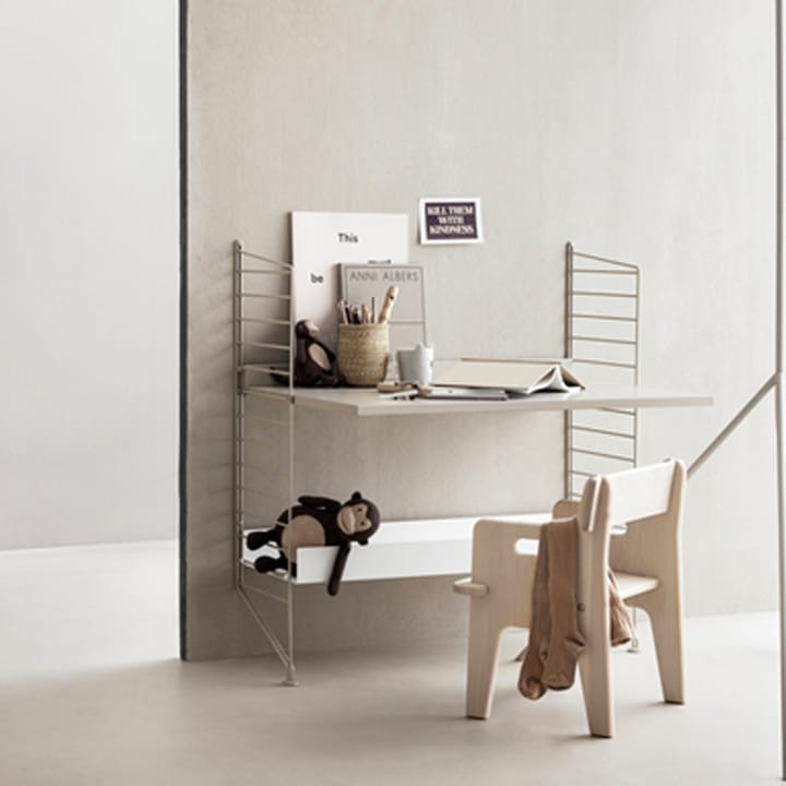 Montant d'étagère String, beige, 85x30 cm, 1 pièce String
