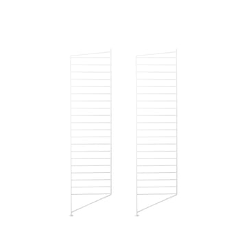 Montant d'étagère String - blanc, 115x30 cm, lot de 2 - String