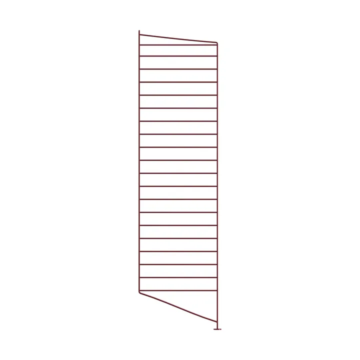 Montant d'étagère String - Bordeaux, 115x30 cm, Lot de 1 - String