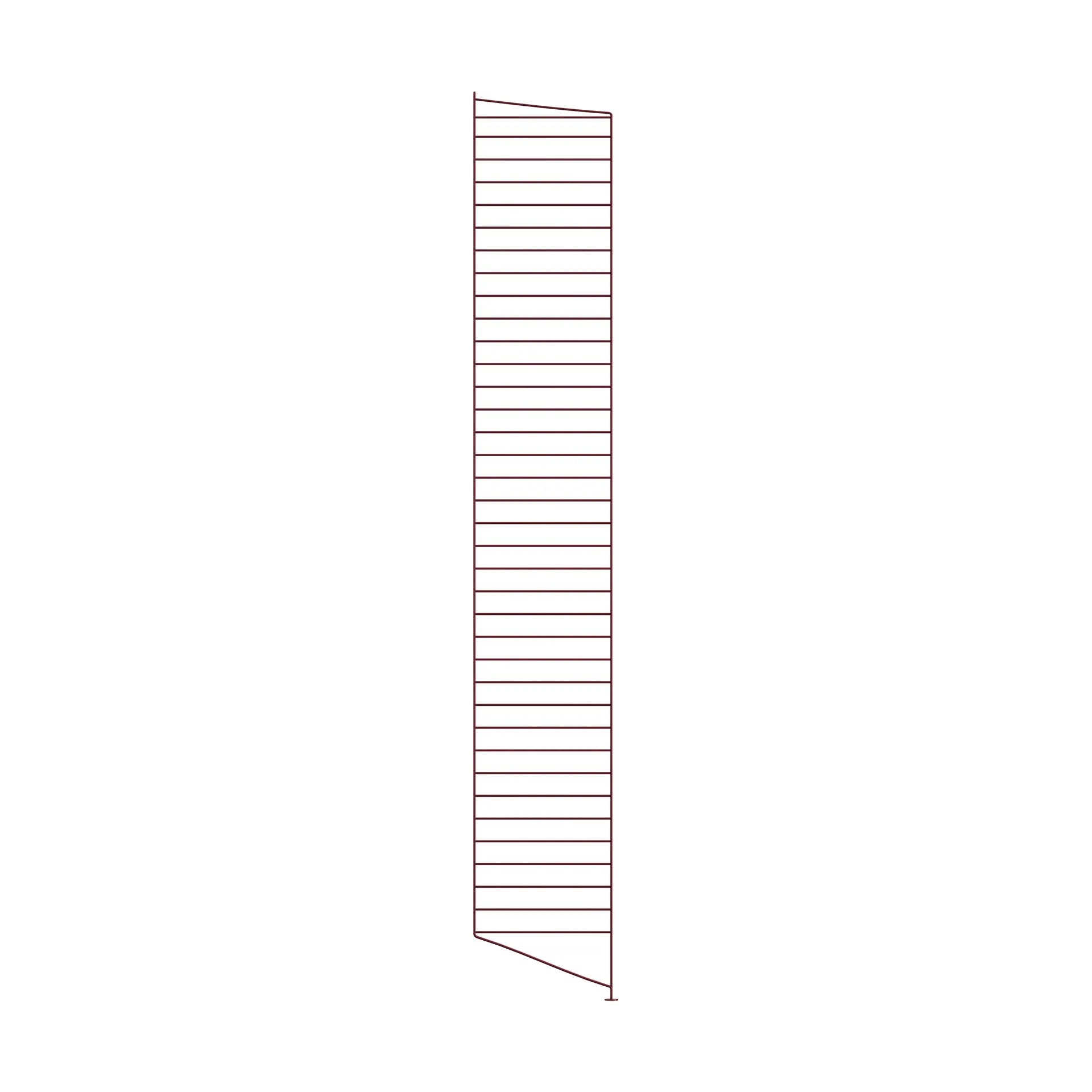 Montant d'étagère String, Bordeaux, 200x30 cm, Lot de 1 String