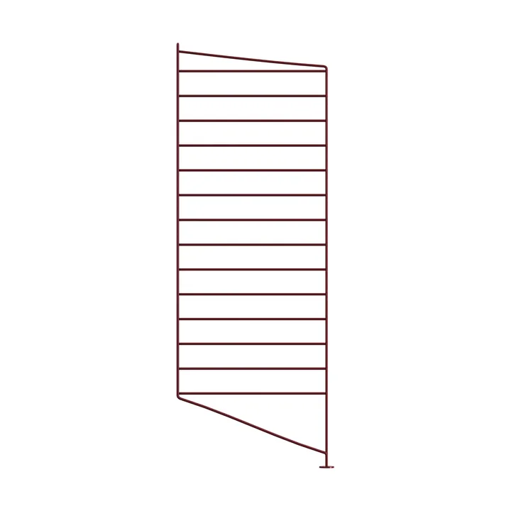 Montant d'étagère String - Bordeaux, 85x30 cm, Lot de 1 - String