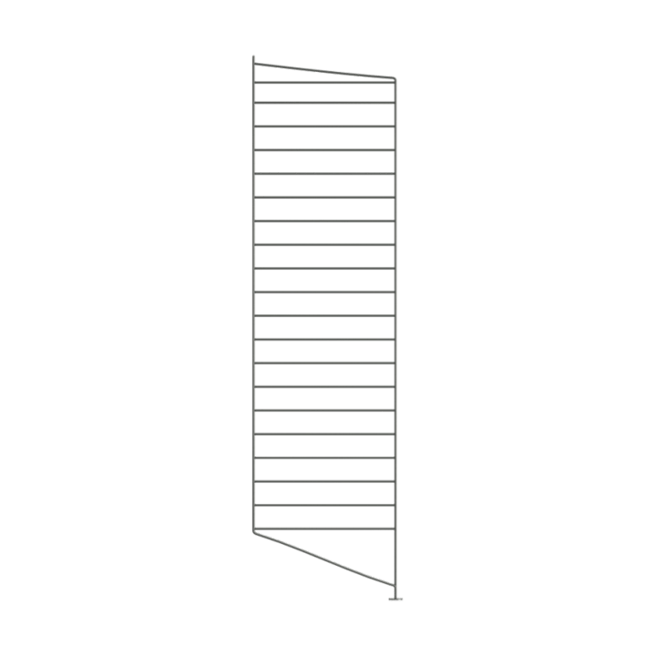 Montant d'étagère String - Gris foncé, 115x30 cm, lot de 1 - String