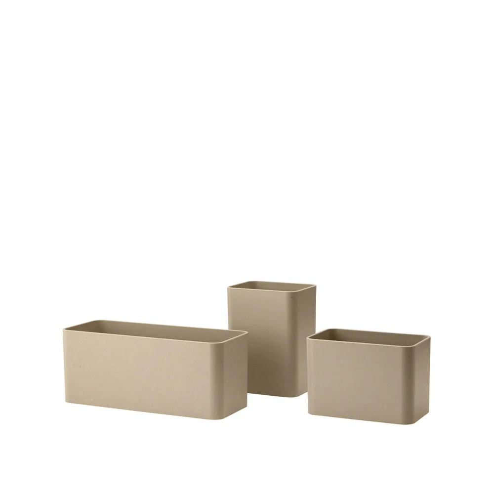 Organisateur Grid 3 pièces, Beige String