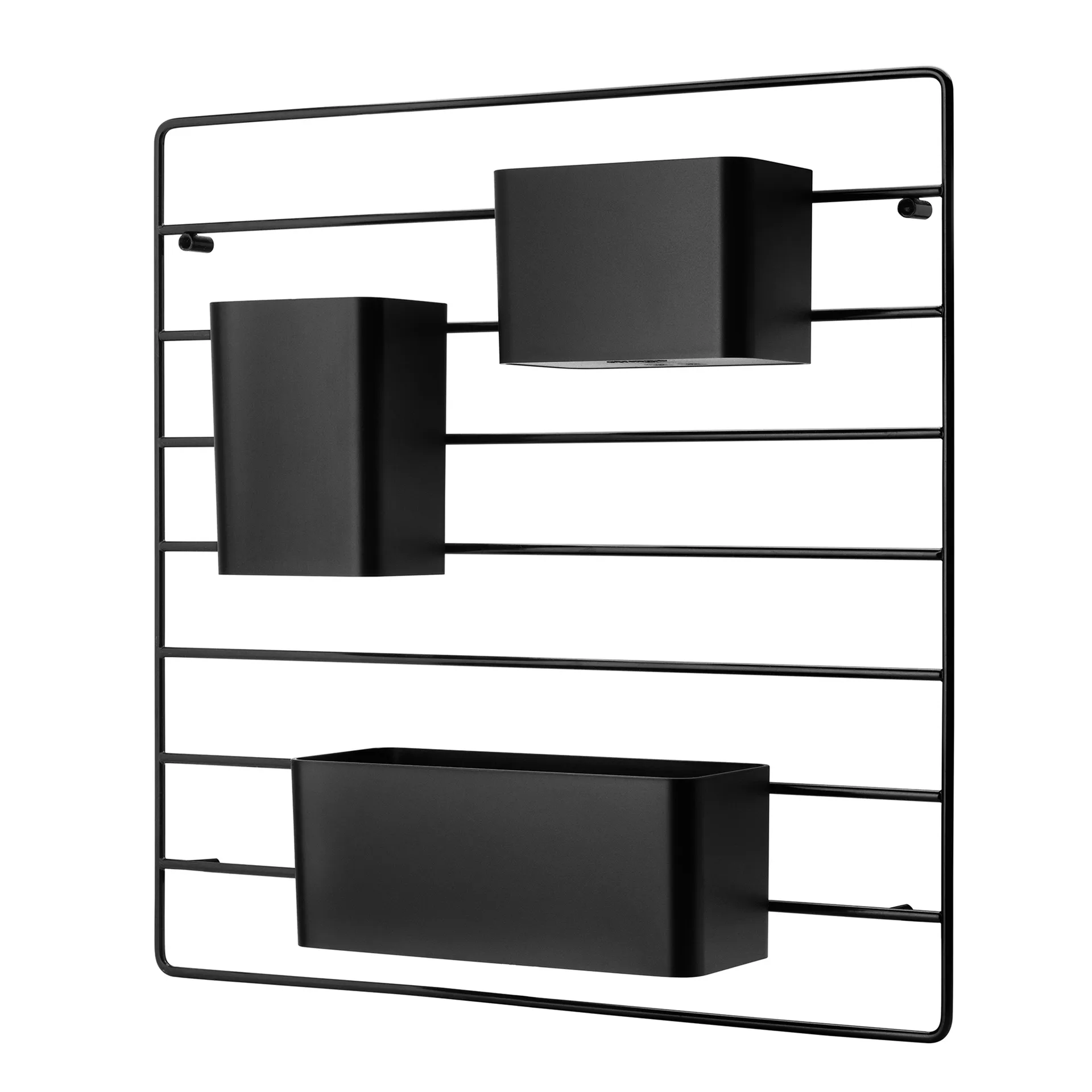 Organisateur Grid 3 pièces, Noir String