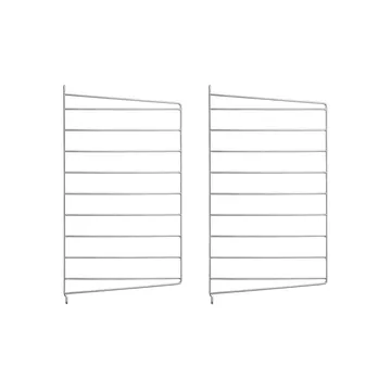 Panneau mural d'extérieur String - galvanisé, 50x30 cm, lot de 2 - String