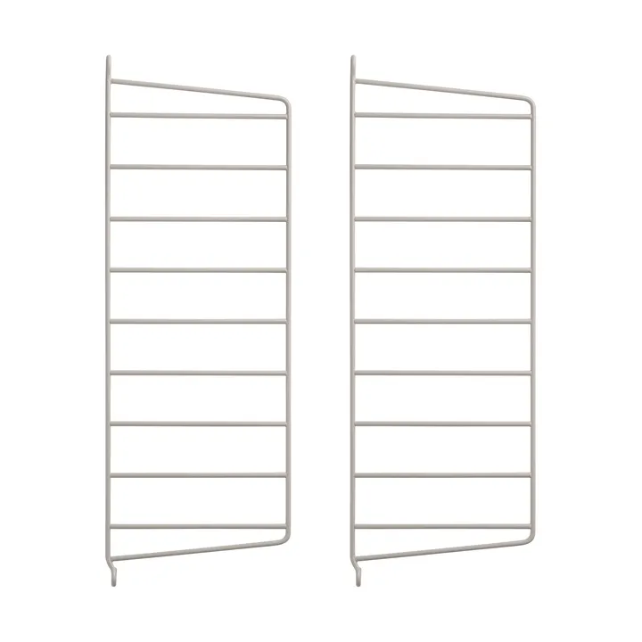 Panneau mural String - Beige, 50x20 cm, lot de 2 - String