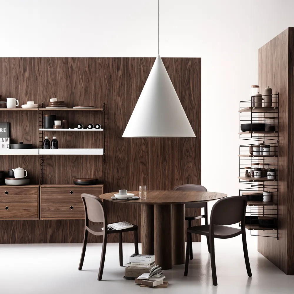 Panneau mural String, Beige, 75x20 cm, lot de 1 String