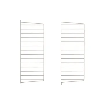 Panneau mural String - Beige, 75x30 cm, lot de 2 - String