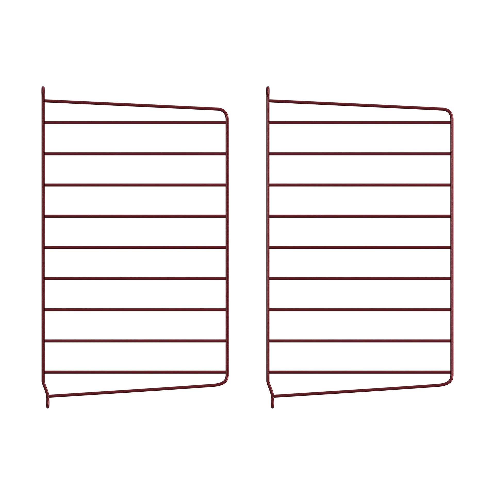 Panneau mural String, Bordeaux, 50x30 cm, Lot de 2 String