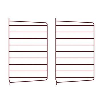 Panneau mural String - Bordeaux, 50x30 cm, Lot de 2 - String