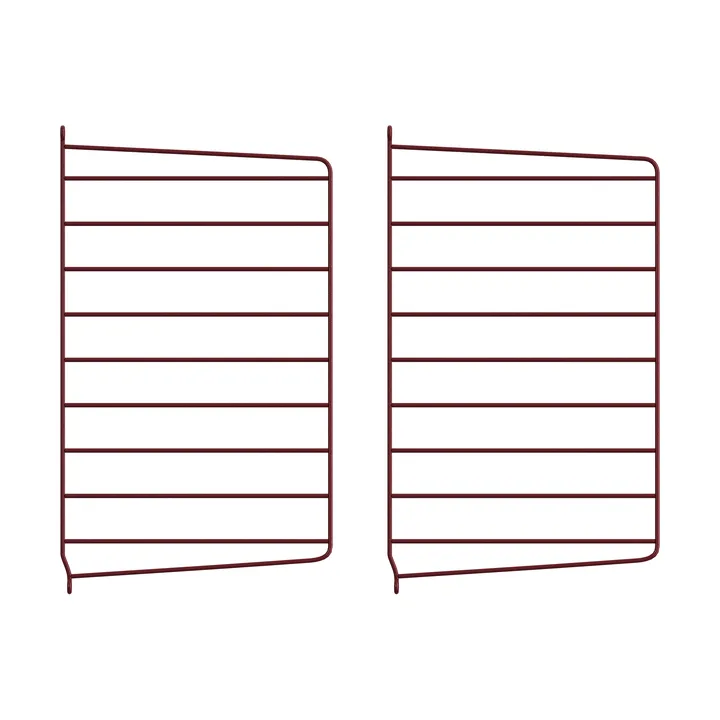 Panneau mural String - Bordeaux, 50x30 cm, Lot de 2 - String