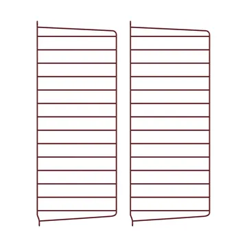 Panneau mural String - Bordeaux, 75x30 cm, Lot de 2 - String