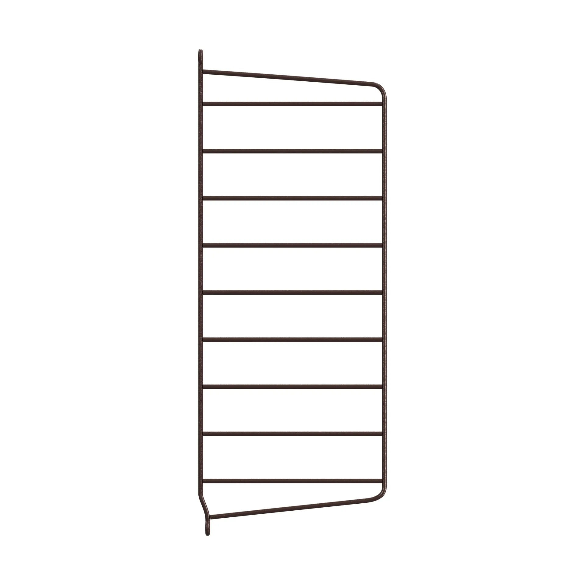 Panneau mural String, Brun foncé, 50x20 cm, 1 pièce String