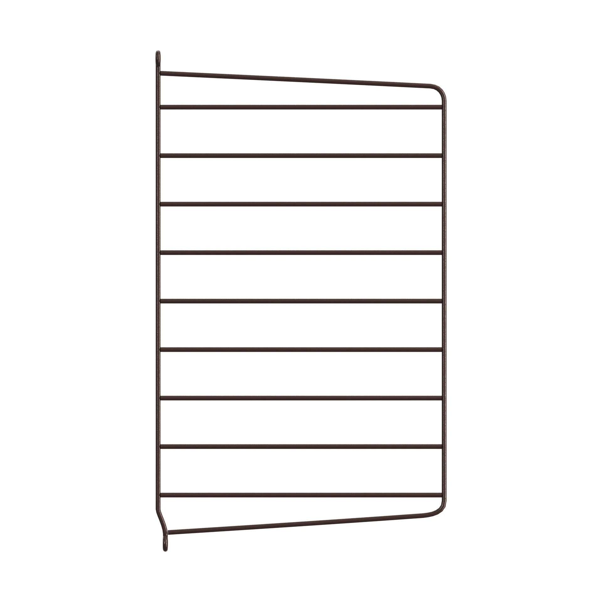 Panneau mural String, Brun foncé, 50x30 cm, 1 pièce String