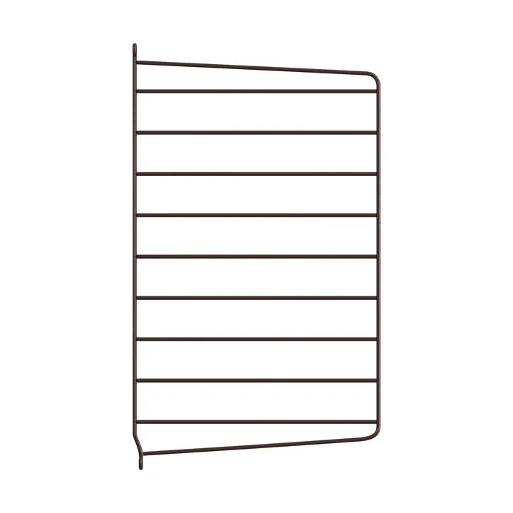 Panneau mural String - Brun foncé, 50x30 cm, 1 pièce - String