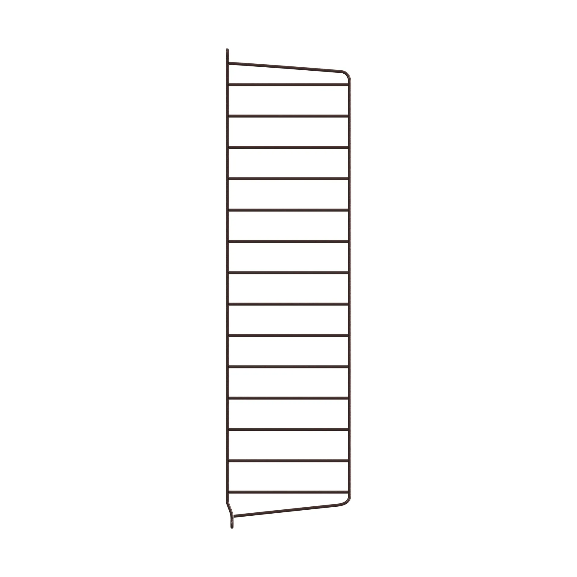 Panneau mural String, Brun foncé, 75x20 cm, 1 pièce String