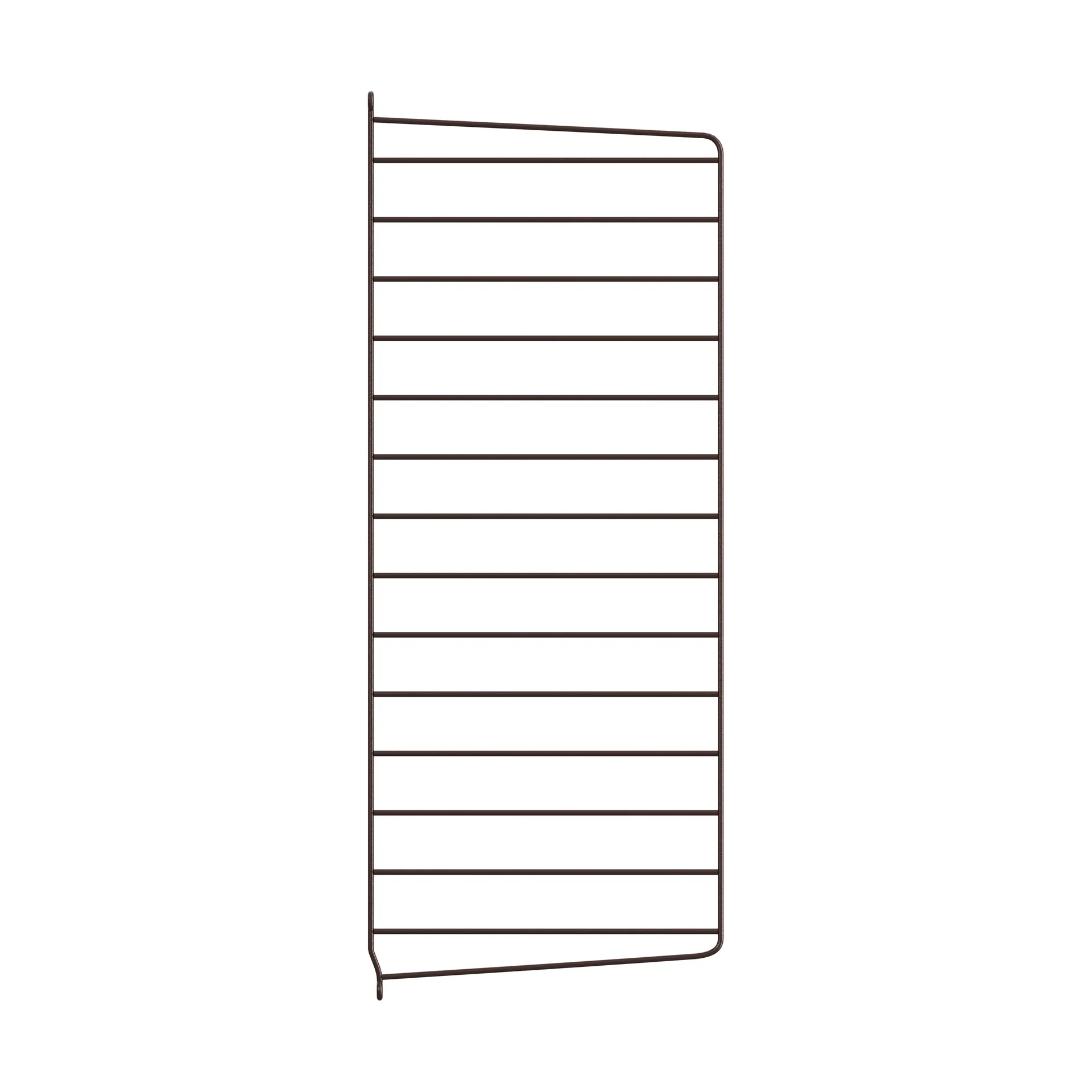 Panneau mural String, Brun foncé, 75x30 cm, 1 pièce String