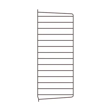 Panneau mural String - Brun foncé, 75x30 cm, 1 pièce - String