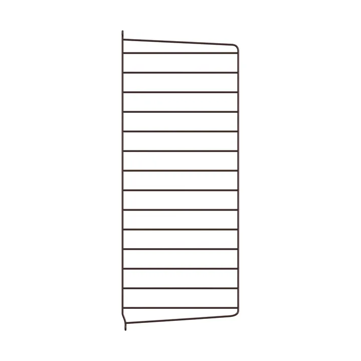 Panneau mural String - Brun foncé, 75x30 cm, 1 pièce - String