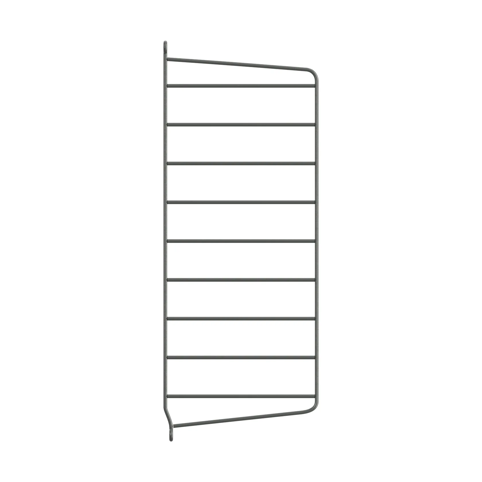 Panneau mural String, Gris foncé, 50x20 cm, lot de 1 String