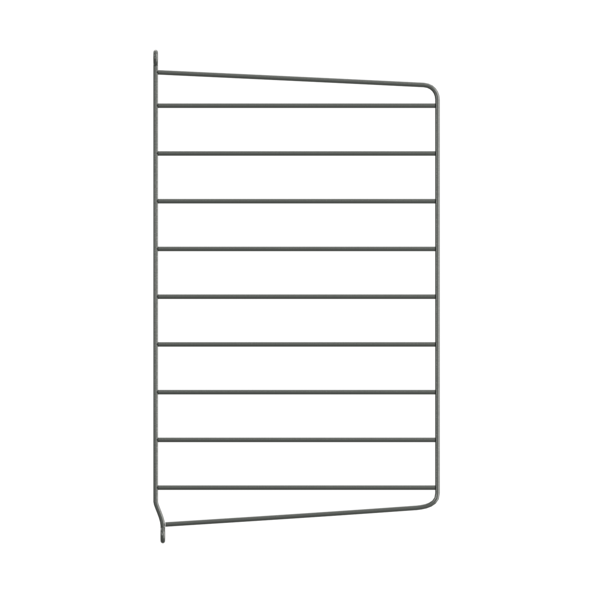 String Panneau mural String Gris foncé, 50x30 cm, lot de 1