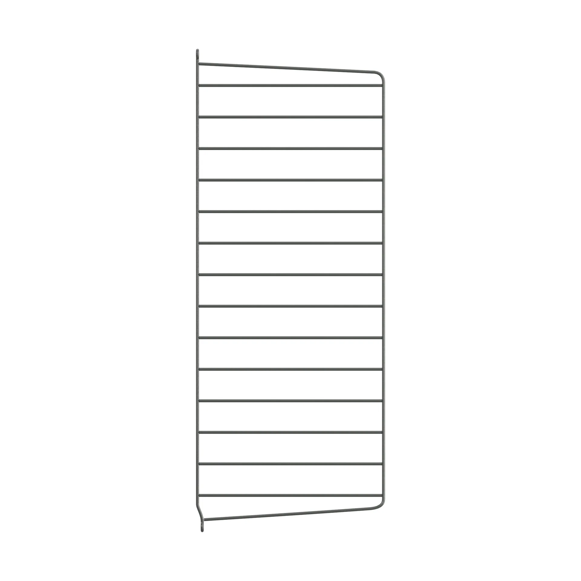 Panneau mural String, Gris foncé, 75x30 cm, lot de 1 String
