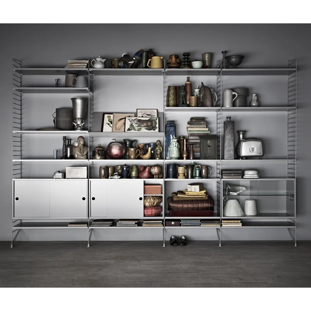 Panneau mural String, Marron, 50x30 cm, lot de 2 String