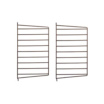 Panneau mural String - marron, 50x30 cm, lot de 2 - String