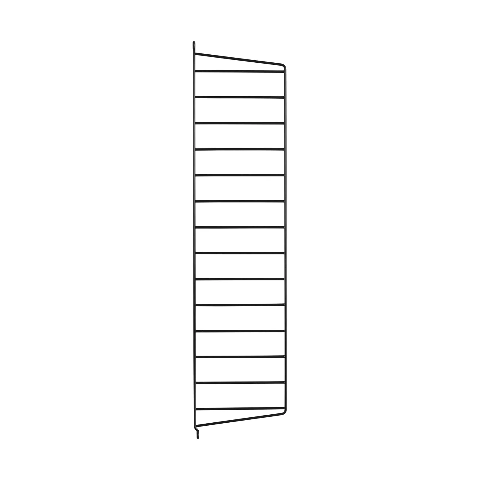 Panneau mural String, Noir, 75x20 cm, lot de 1 String