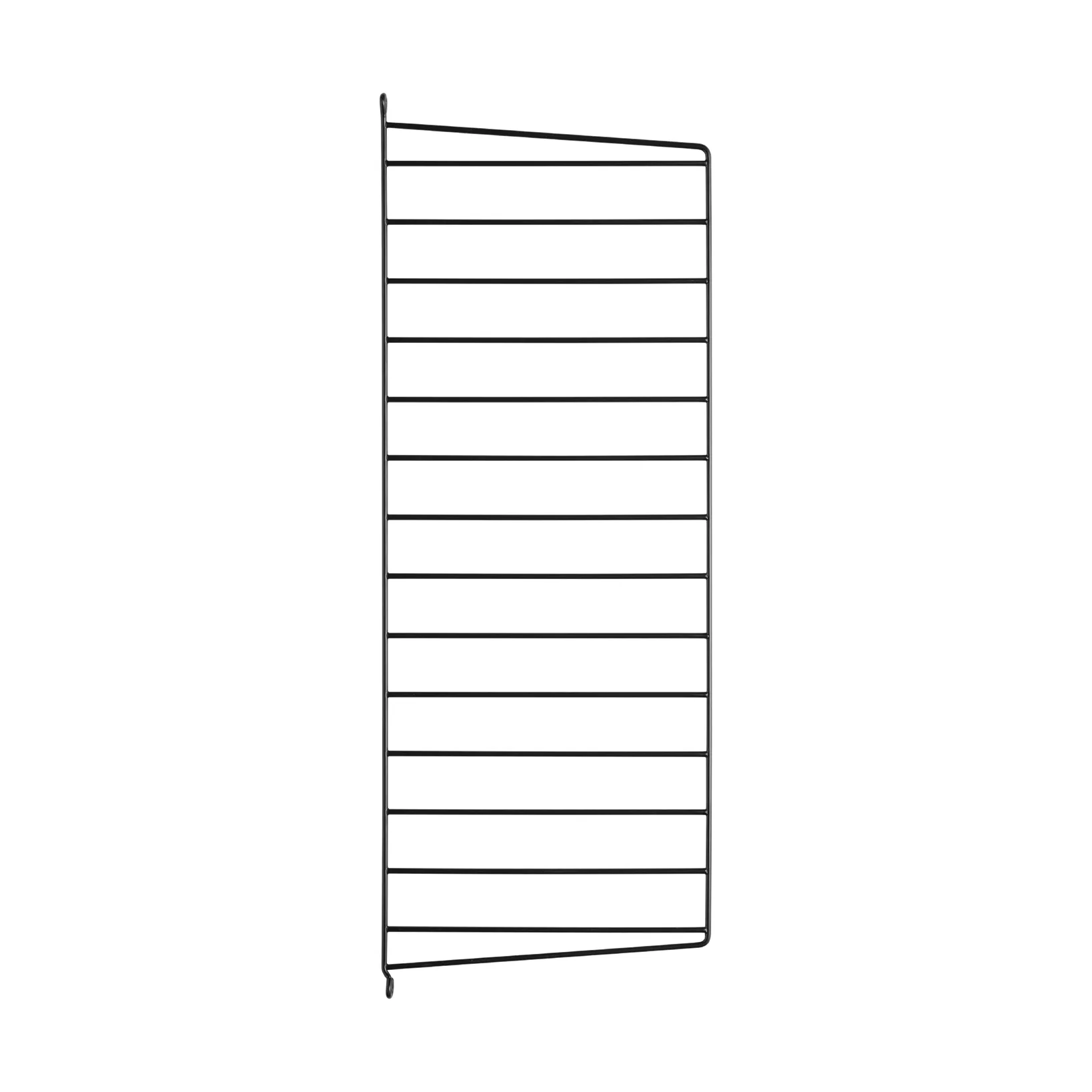 Panneau mural String, Noir, 75x30 cm, lot de 1 String