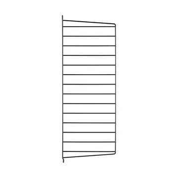 Panneau mural String - Noir, 75x30 cm, lot de 1 - String