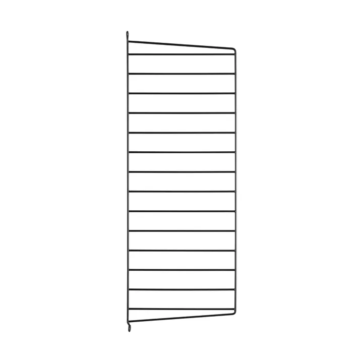 Panneau mural String - Noir, 75x30 cm, lot de 1 - String