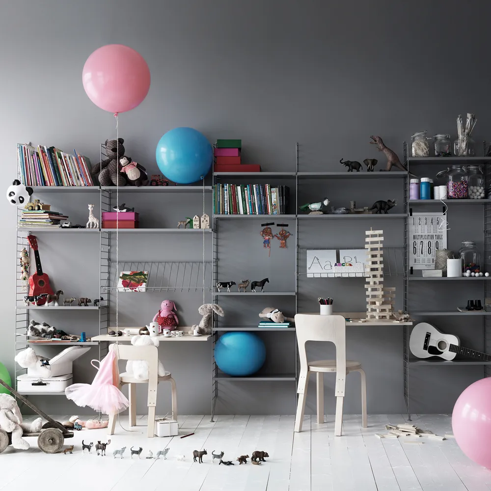 Plan de travail String, Blanc, 78x58 cm String