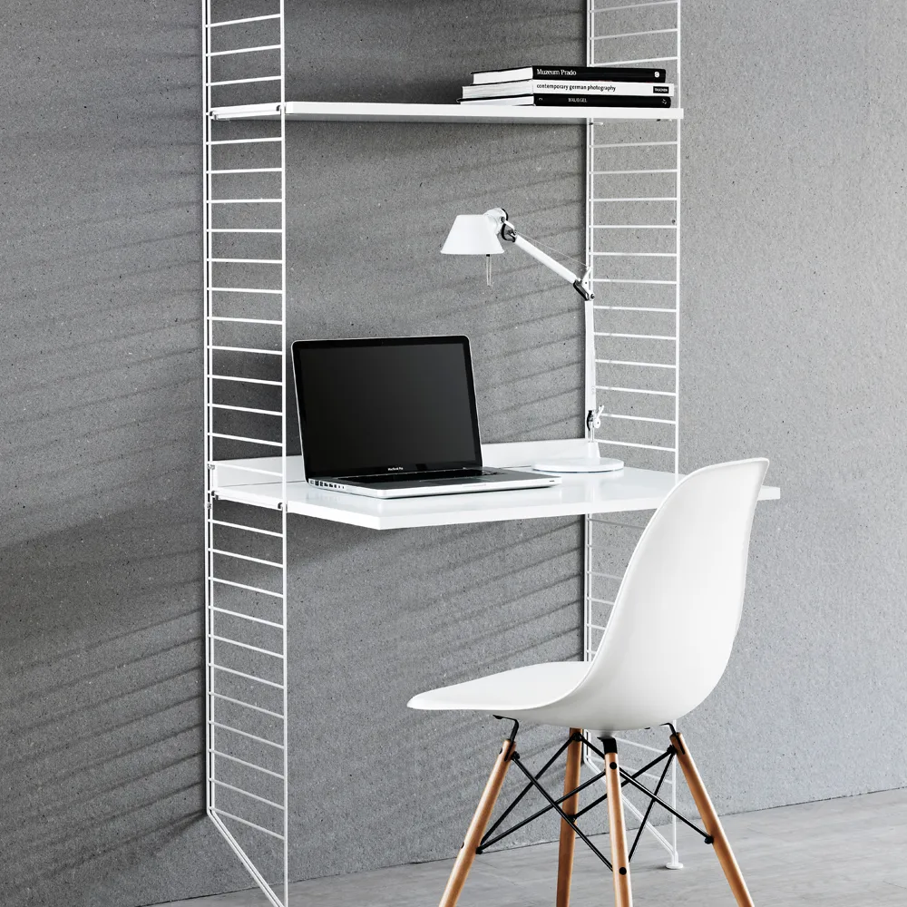 Plan de travail String, Blanc, 78x58 cm String