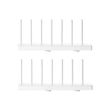 Porte-assiettes String - blanc, 20 cm, lot de 2 - String
