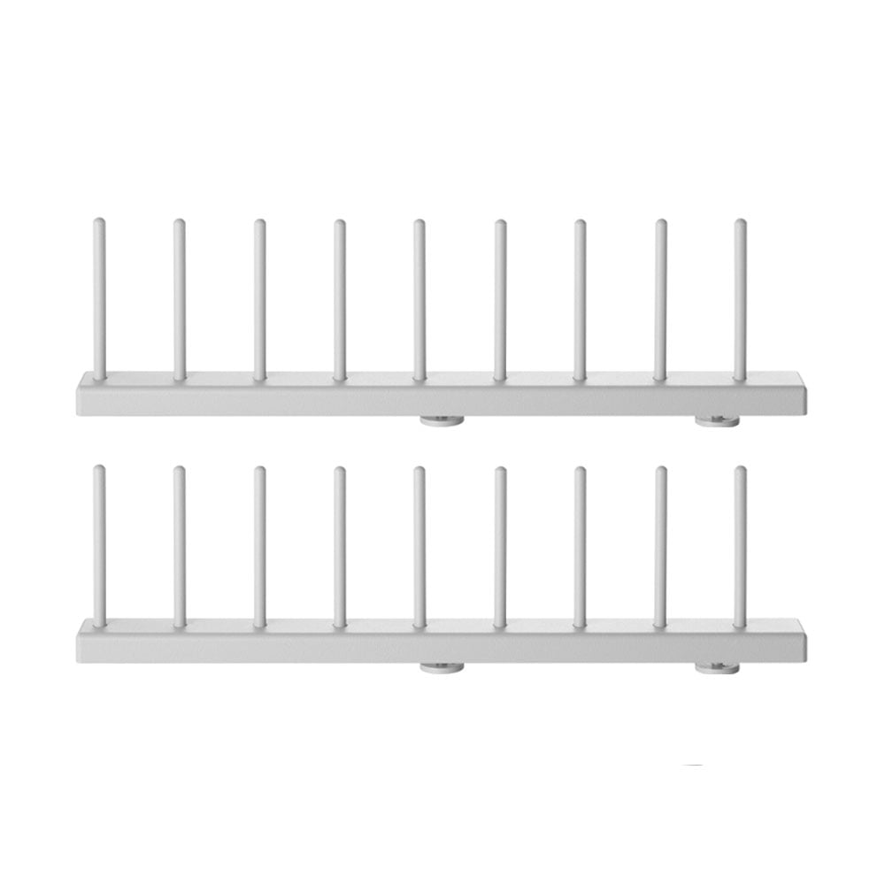 String Porte-assiettes String gris, 30 cm, lot de 2