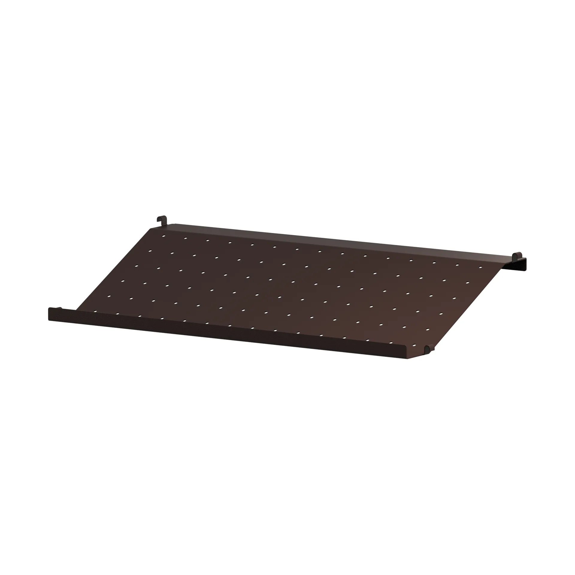 Porte-chaussures String en métal, Brun foncé, 58x30 cm String