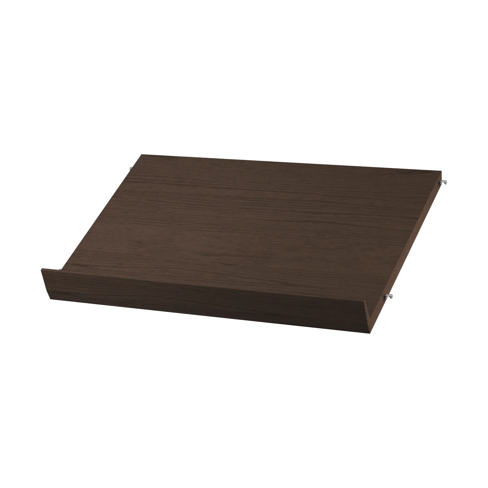 Porte-revues String bois, Chêne foncé, 58x30 cm String