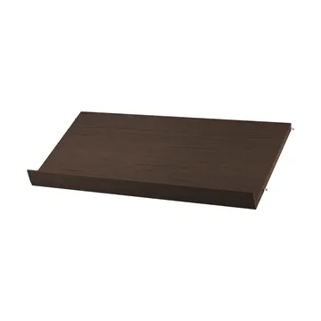 Porte-revues String bois - Chêne foncé, 78x30 cm - String