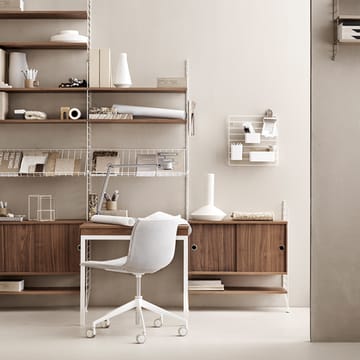 Porte-revues String fil de fer - beige - String